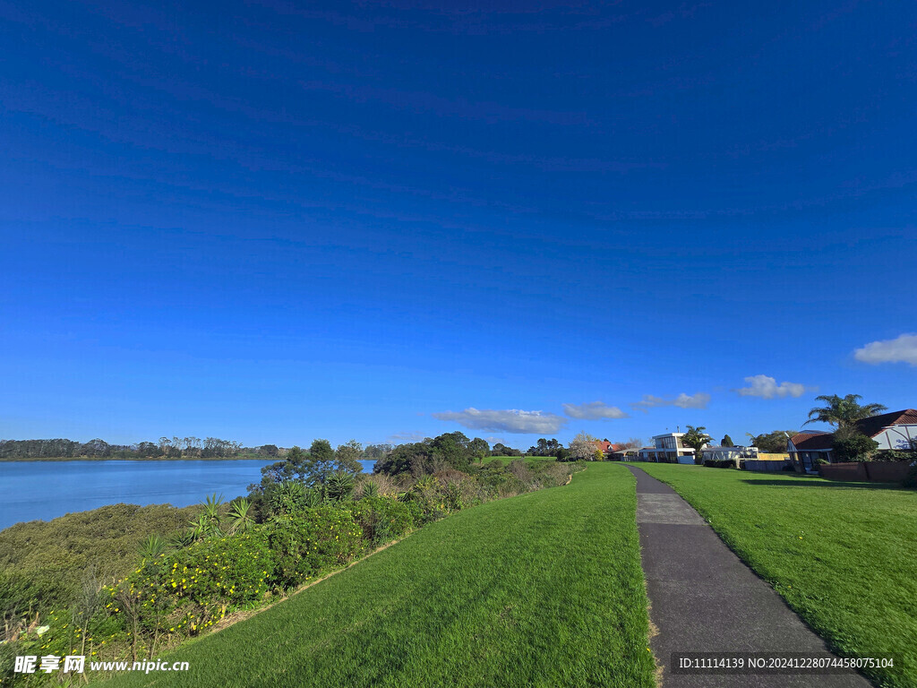 奥克兰海边小镇风景