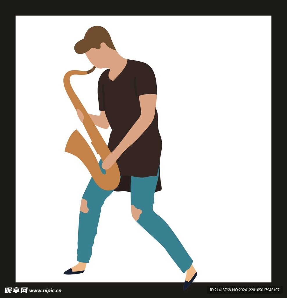 手绘音乐人物