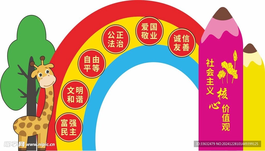 校园价值观幼儿园