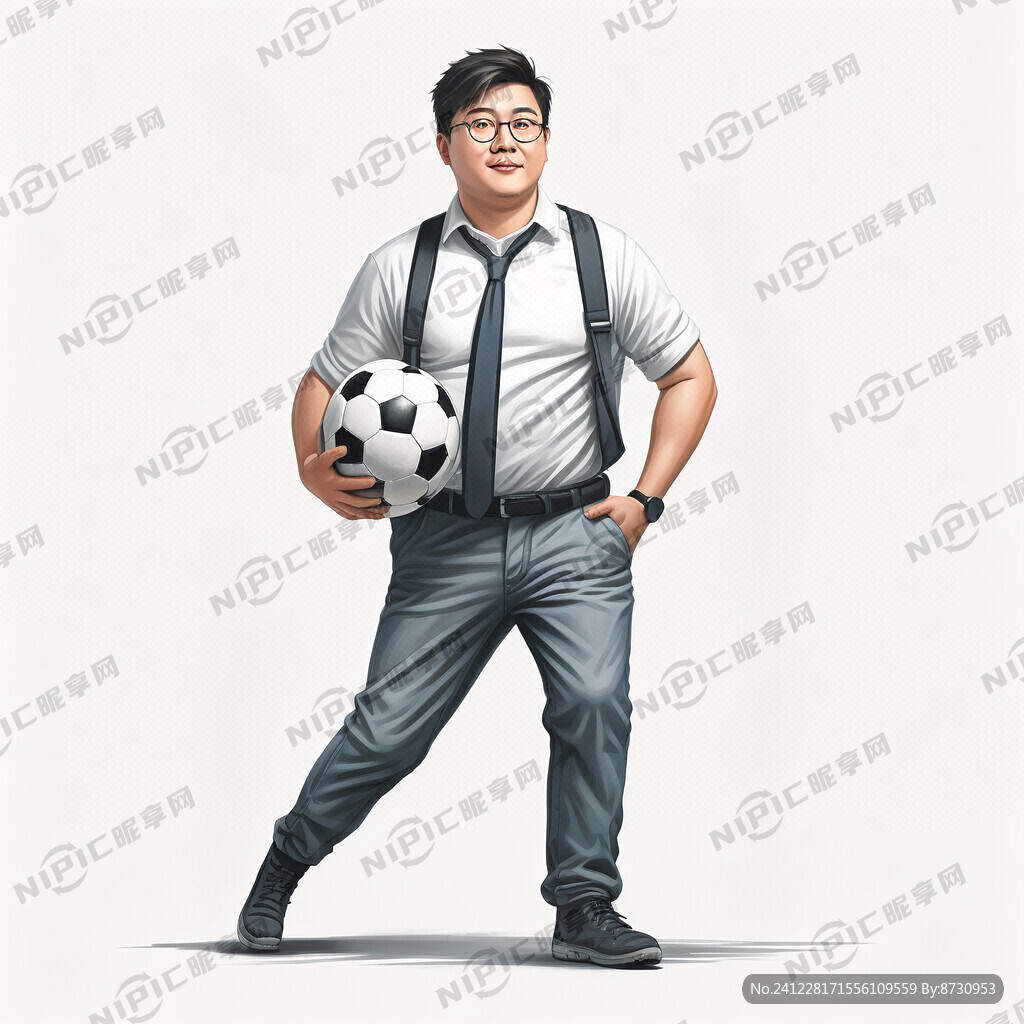 男程序员 戴眼镜 微胖