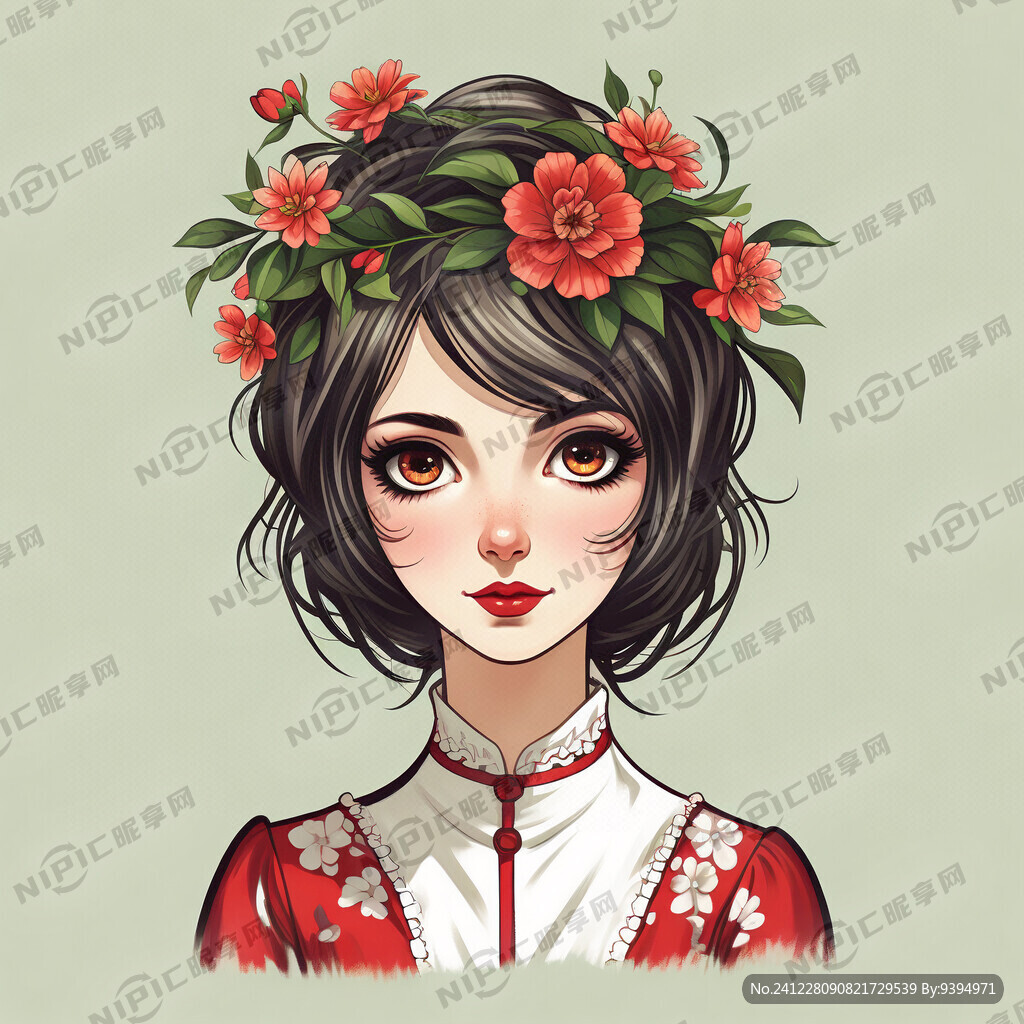 茶花女  卡通人物