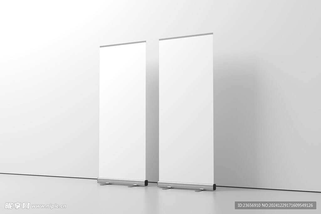 品牌纯粹展架广告样机 