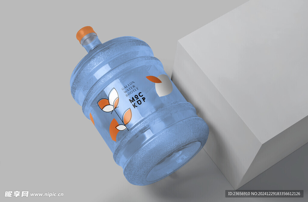 桶装饮用纯净水桶样机 