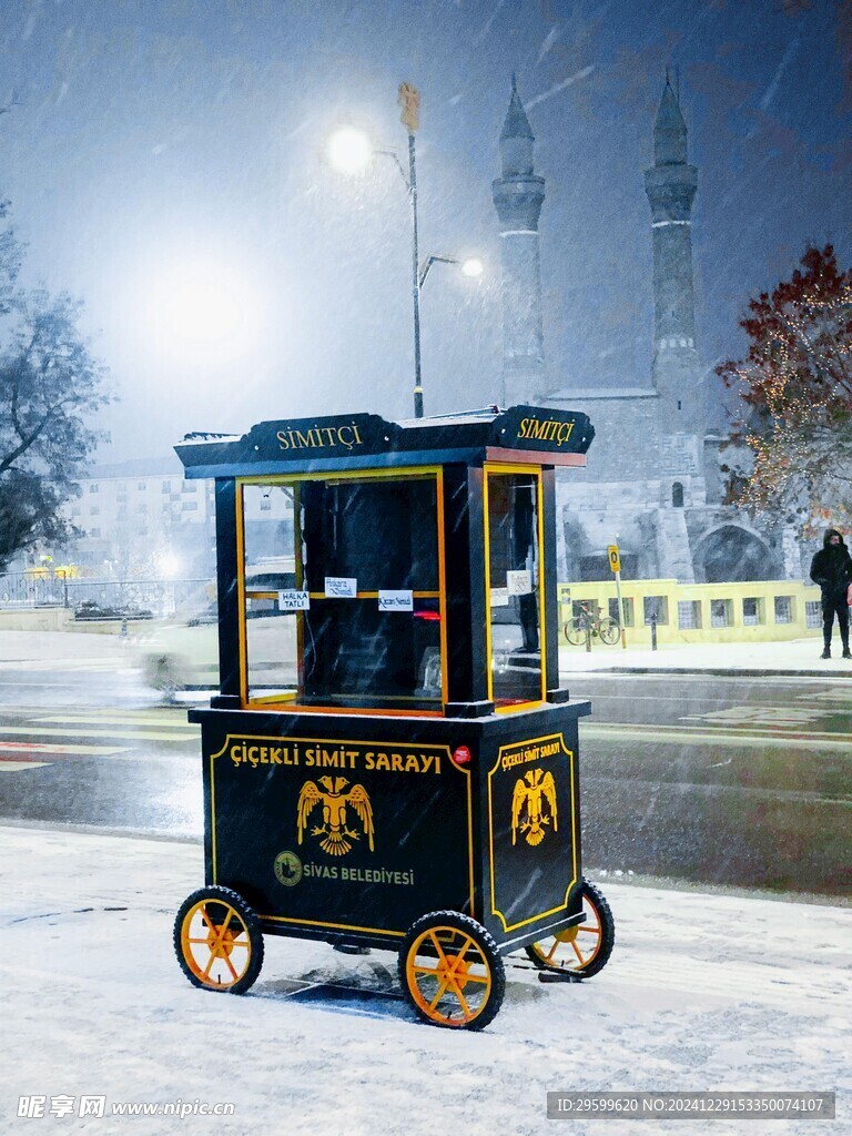  雪景  