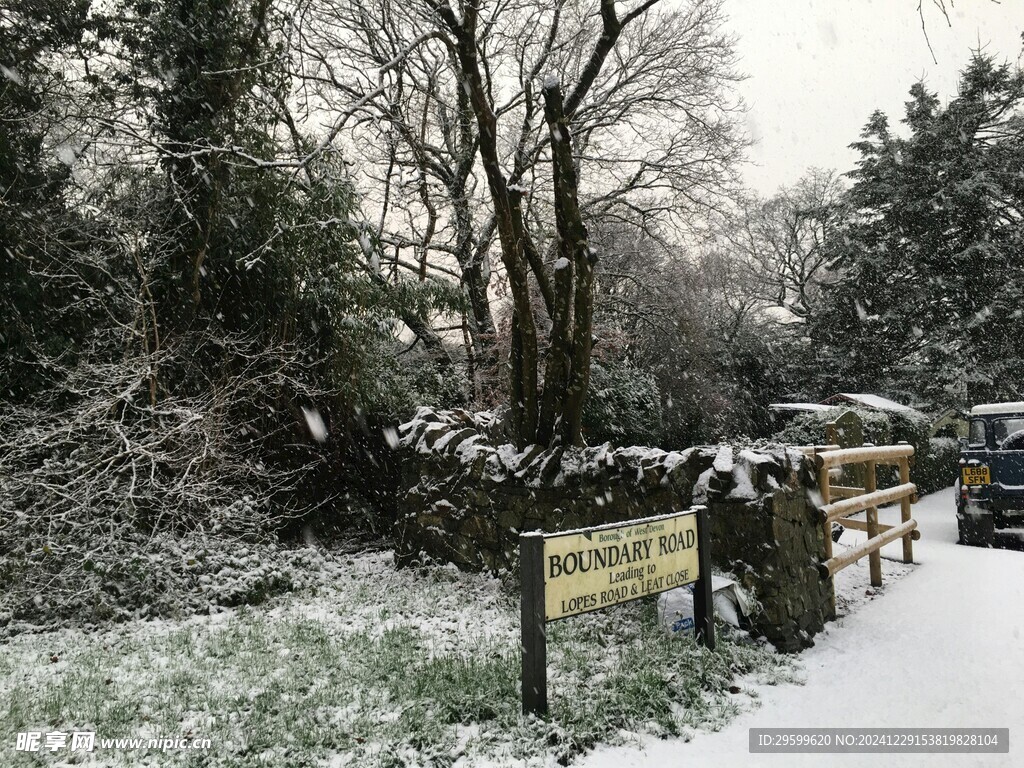 雪景  