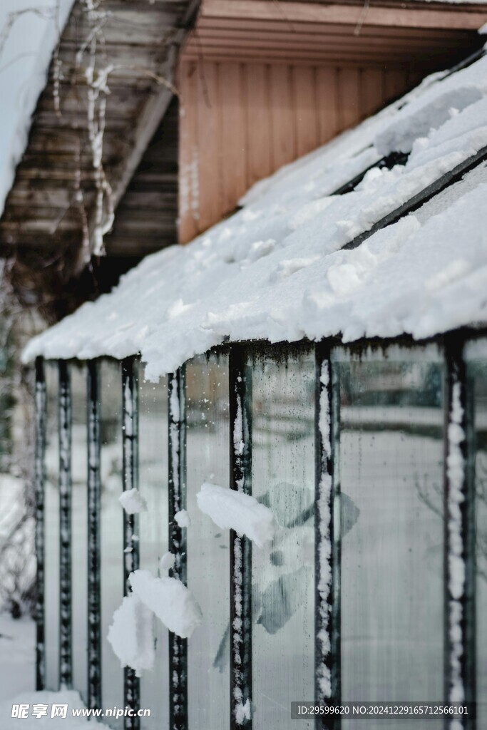  雪景  
