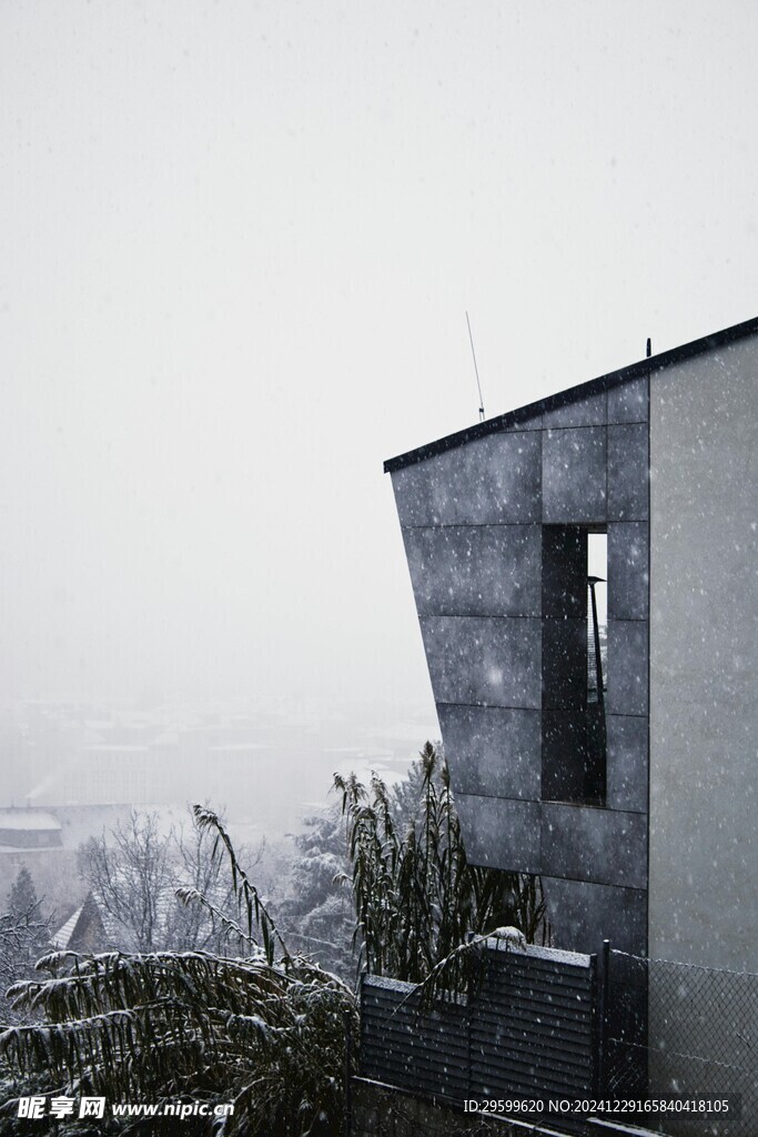  雪景 