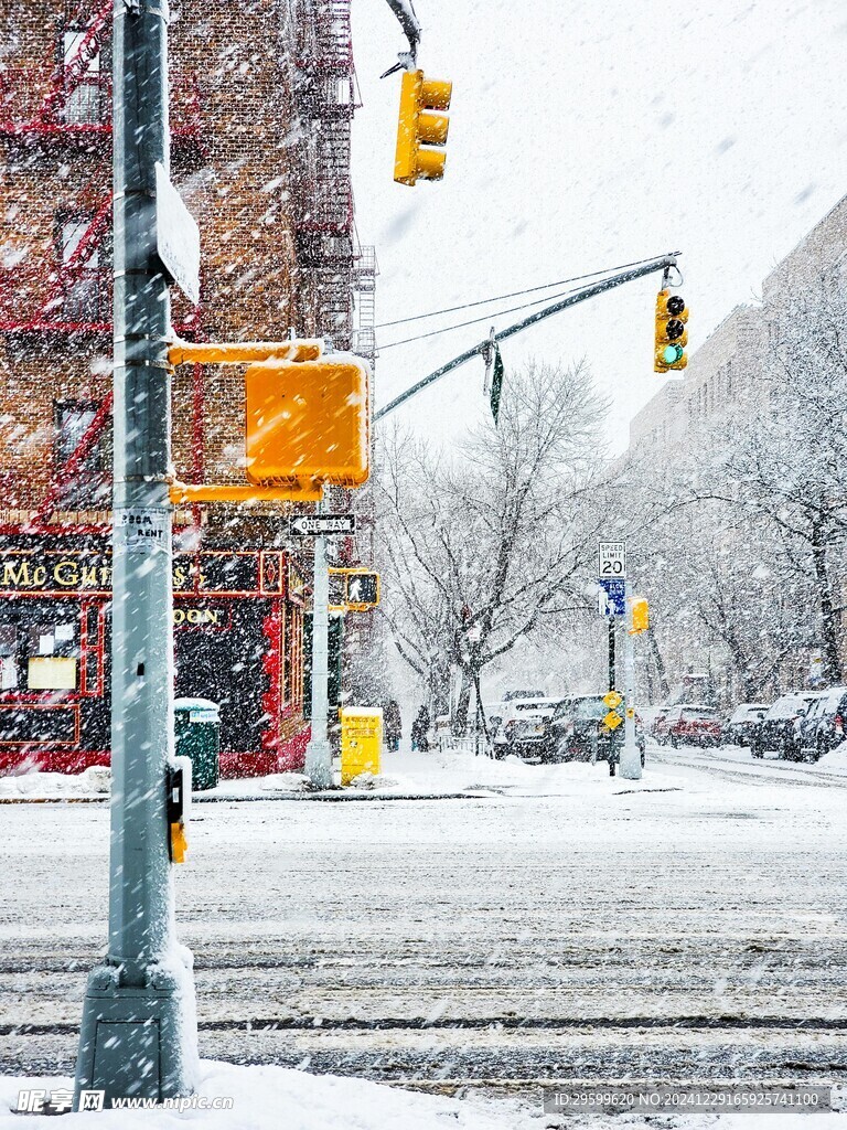  雪景  