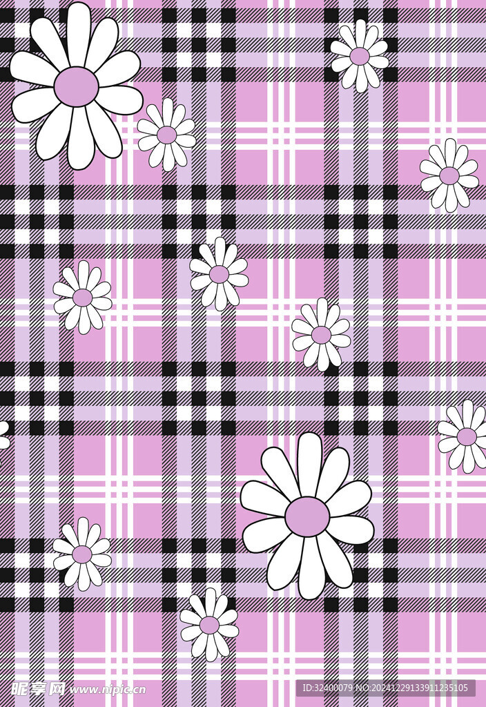 格子雏菊