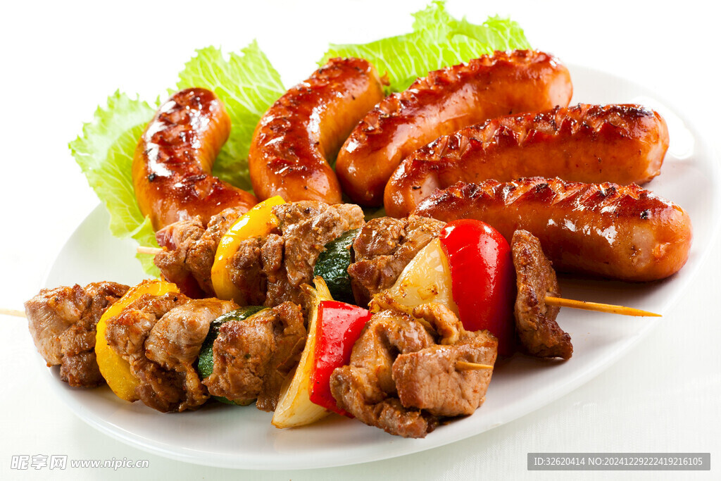 烤肉串 烤香肠