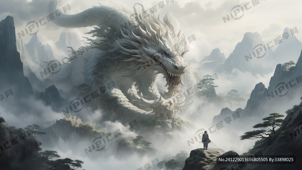 山海经中场景  昆仑山脉