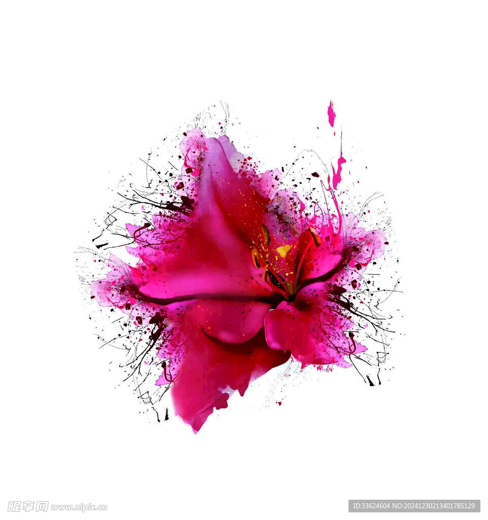 定位花