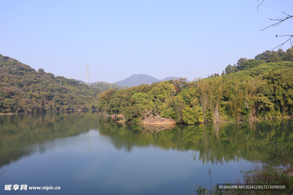 水库湿地