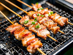 五花肉烤串