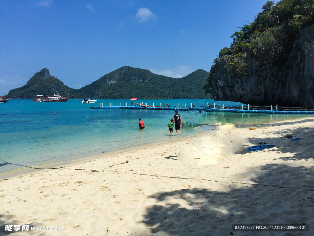 泰国浮潜海湾