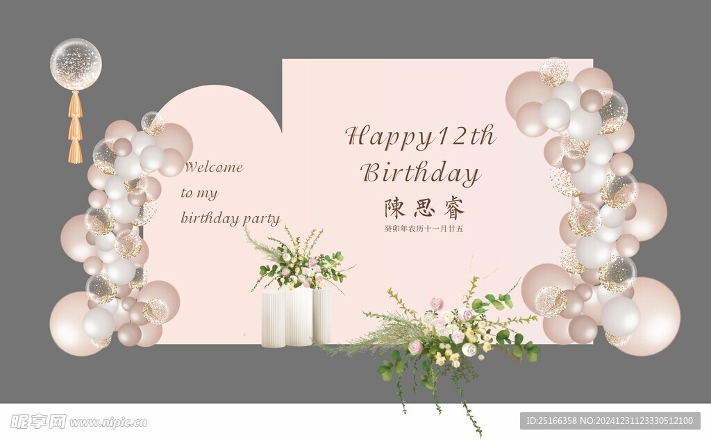 18岁成人礼岁生日派对布置