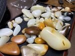 高级黄玉石料子拍摄