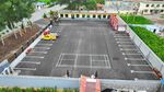 公路服务站点航拍图