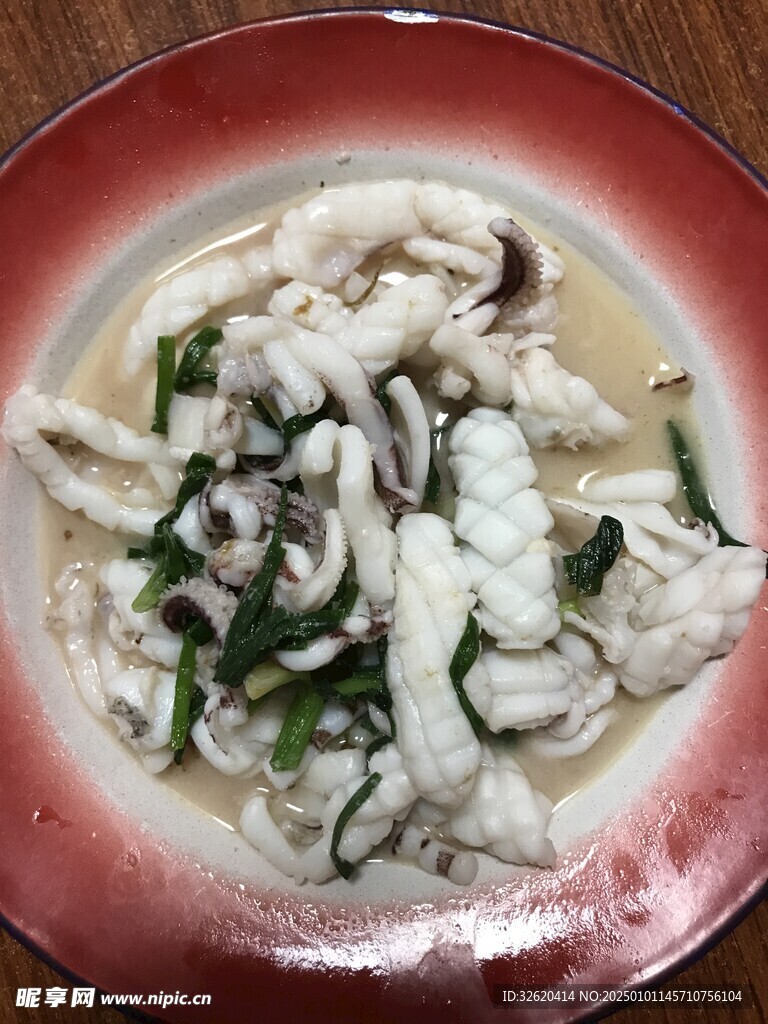 吊桶仔 鱿鱼