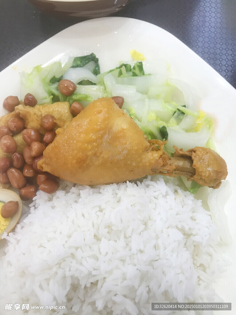 鸡腿饭