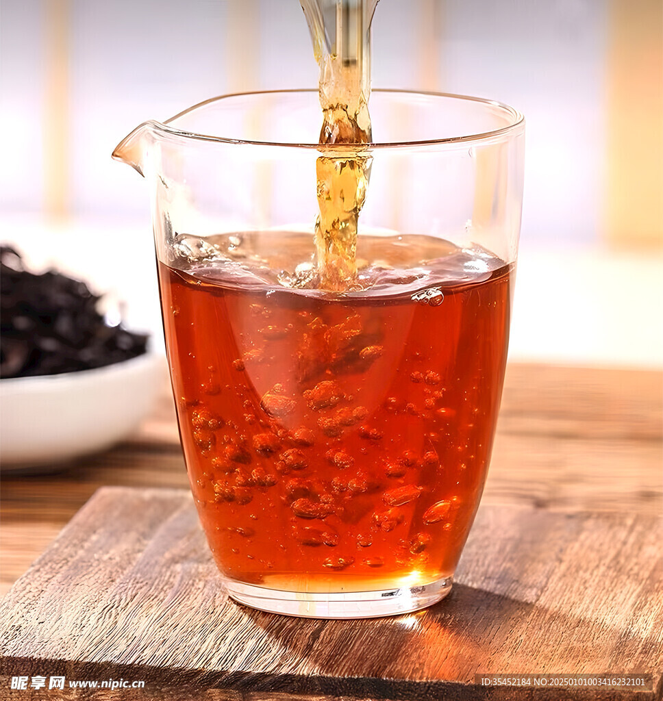 倒茶