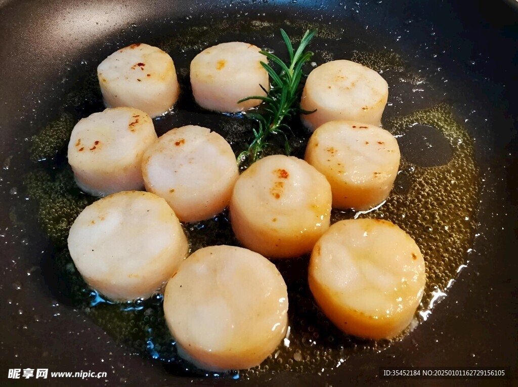 香煎带子