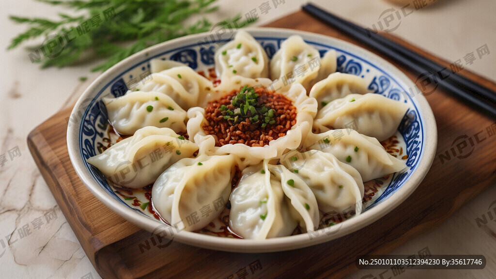 手工面条和饺子