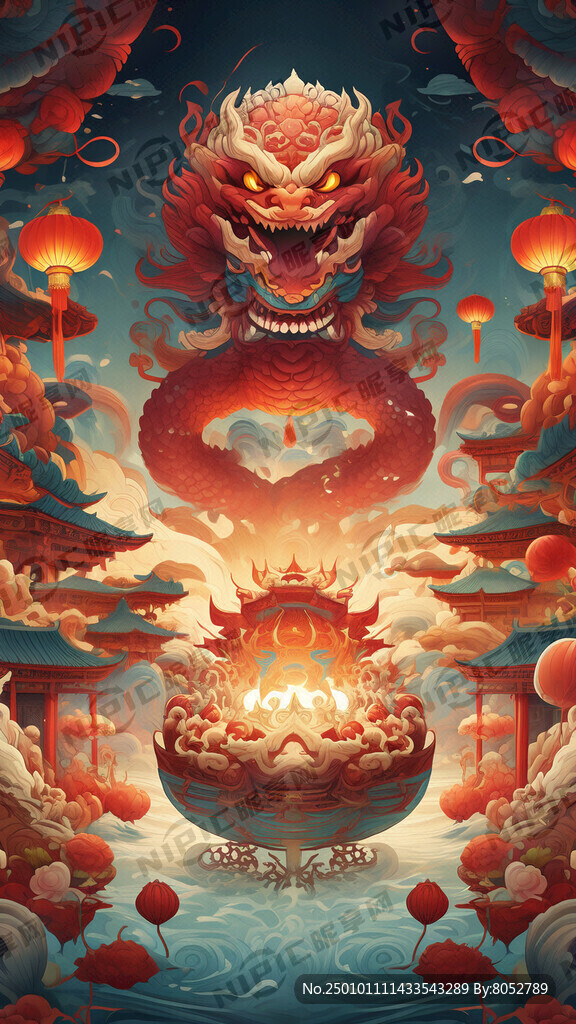 蛇年商业海报 新年福利