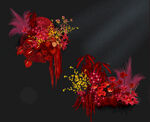 红色花艺  