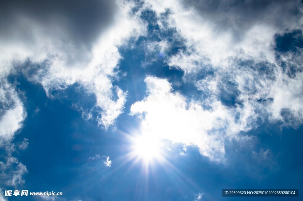 天空  
