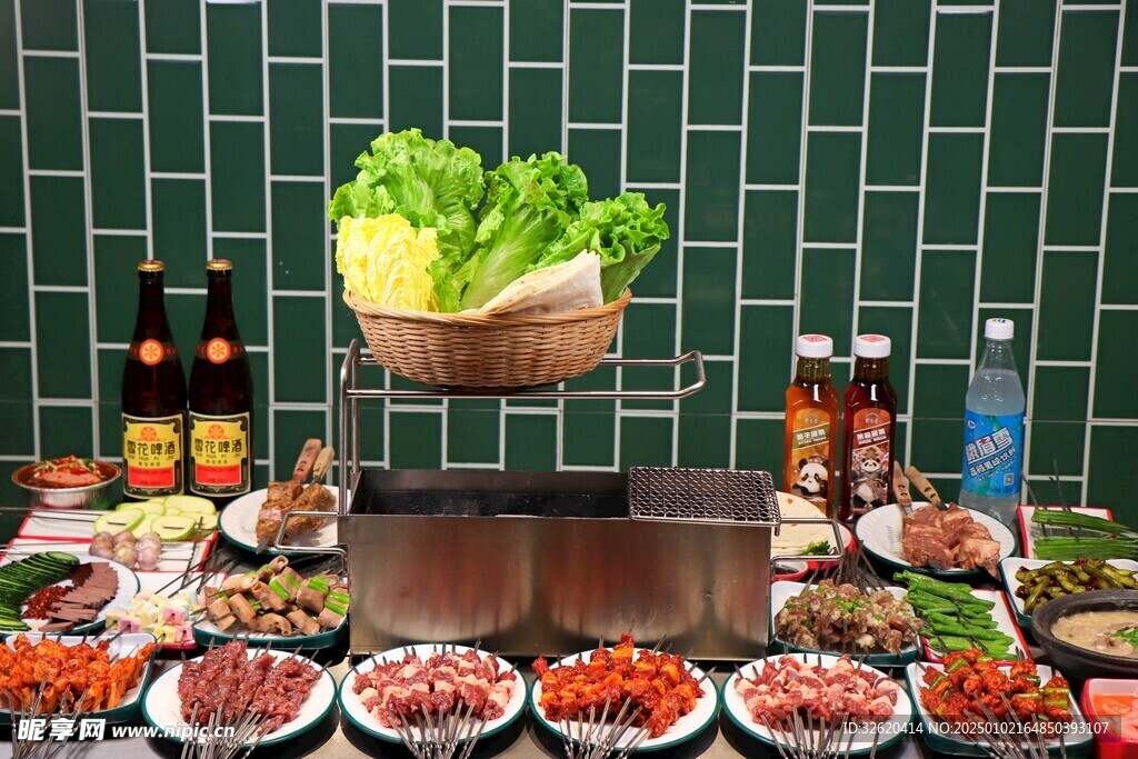 烧烤 烤肉串