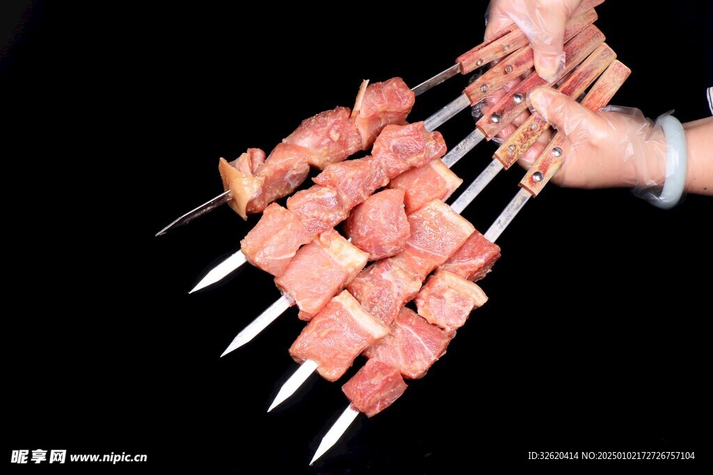 烧烤 烤肉串