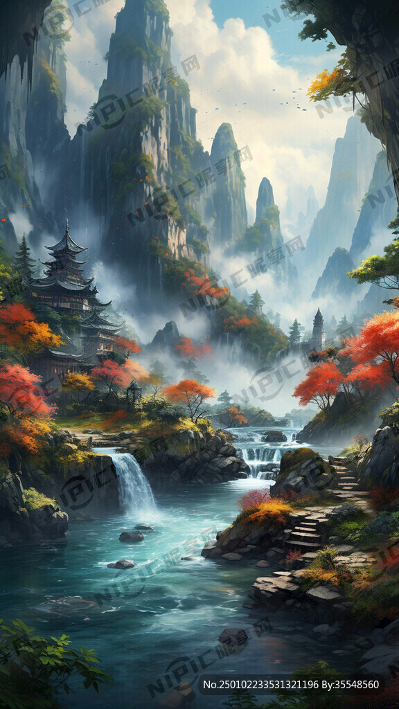仙境山水高清