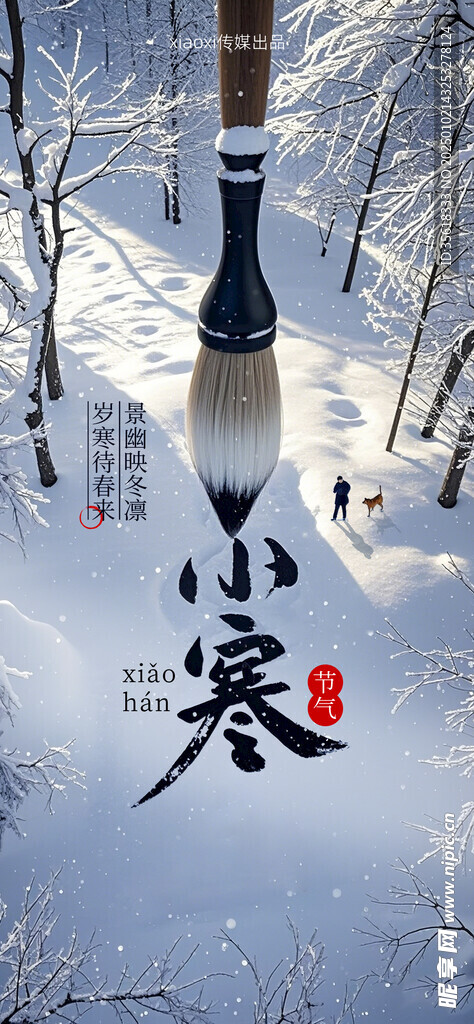 小寒海报