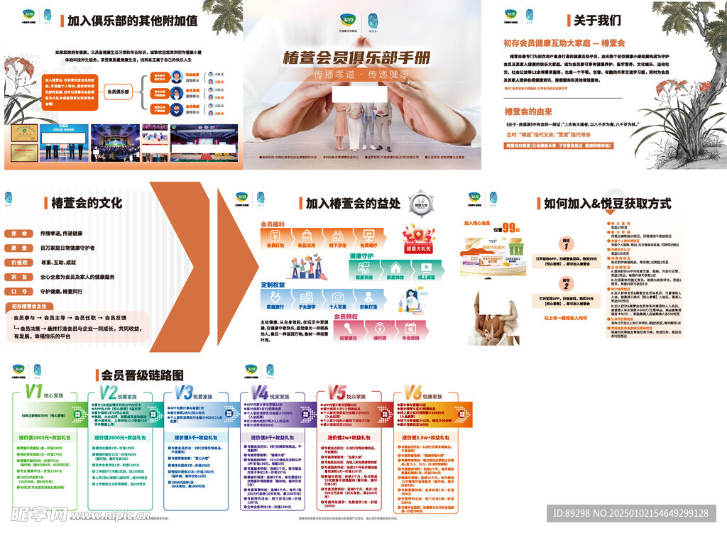 椿萱会折页制作文件