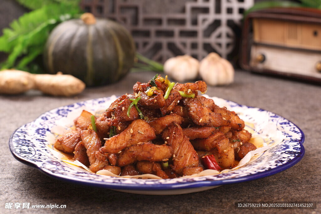 孜然炒肉