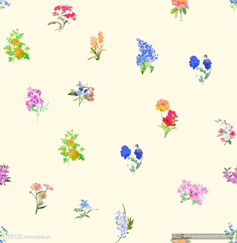 手绘花