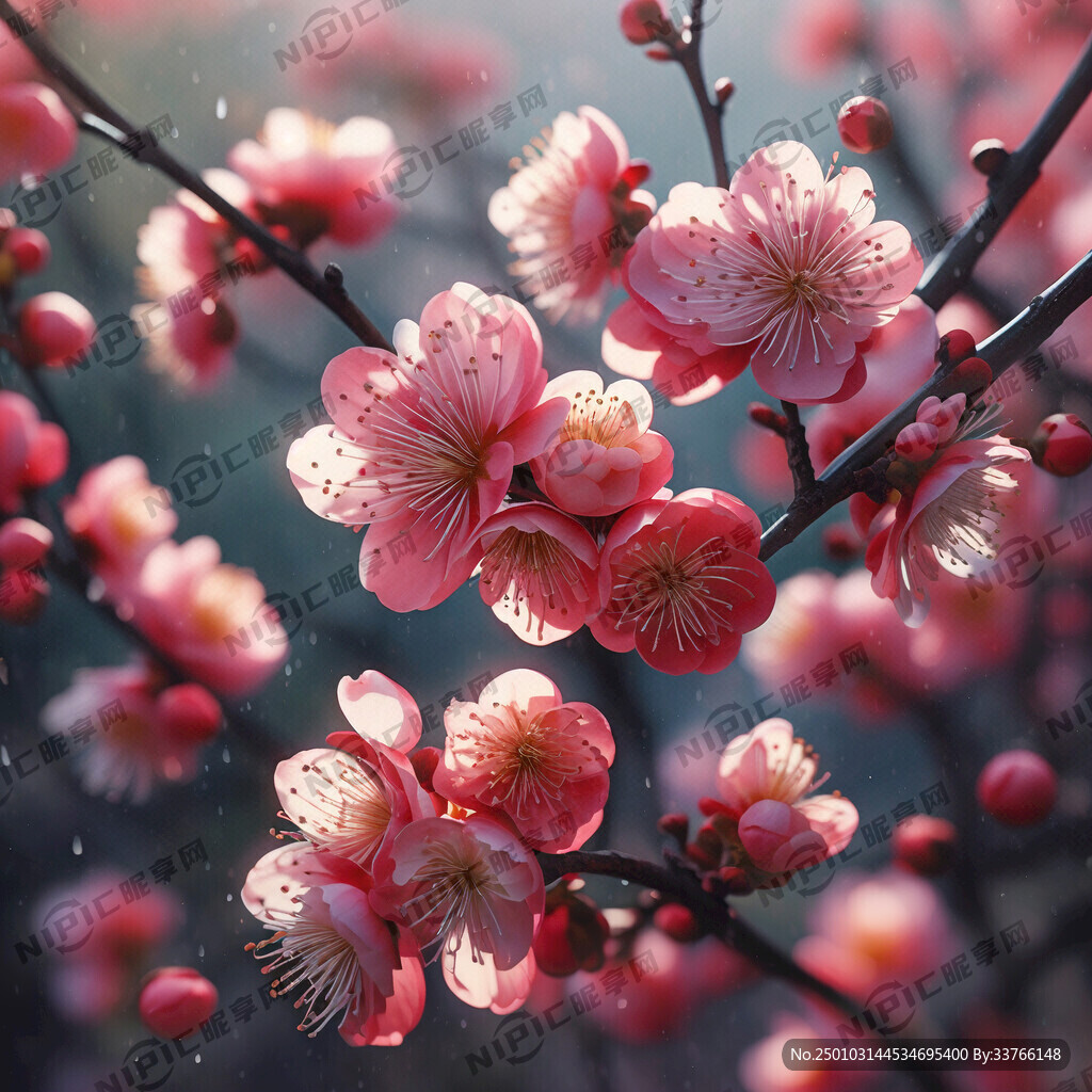 梅花 颜色鲜艳