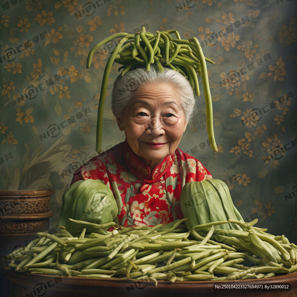 绿豆奶奶头像