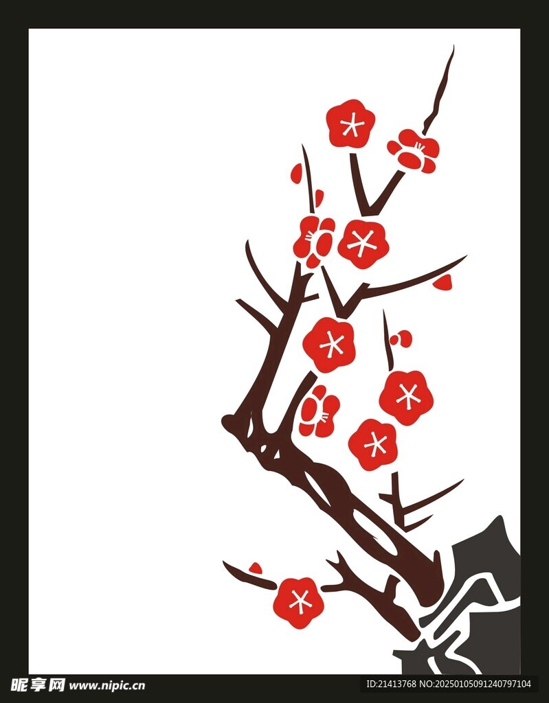 手绘花卉花朵