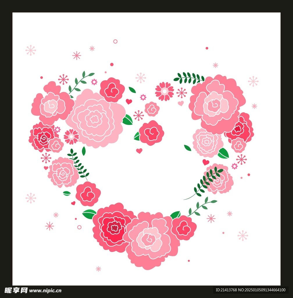 手绘花卉花朵