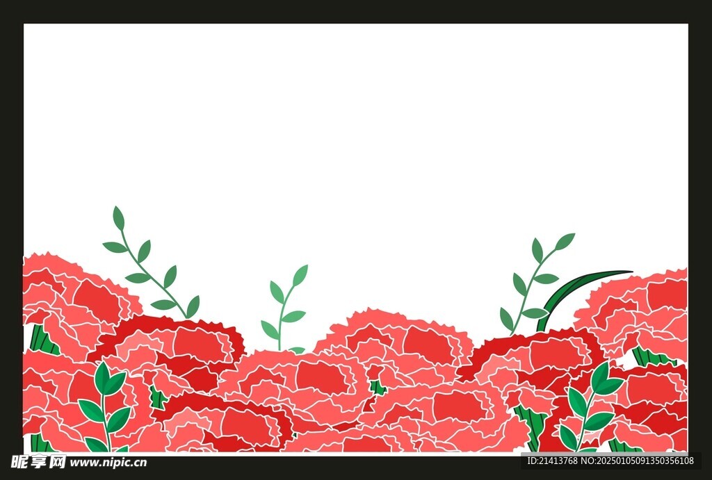 手绘花卉花朵