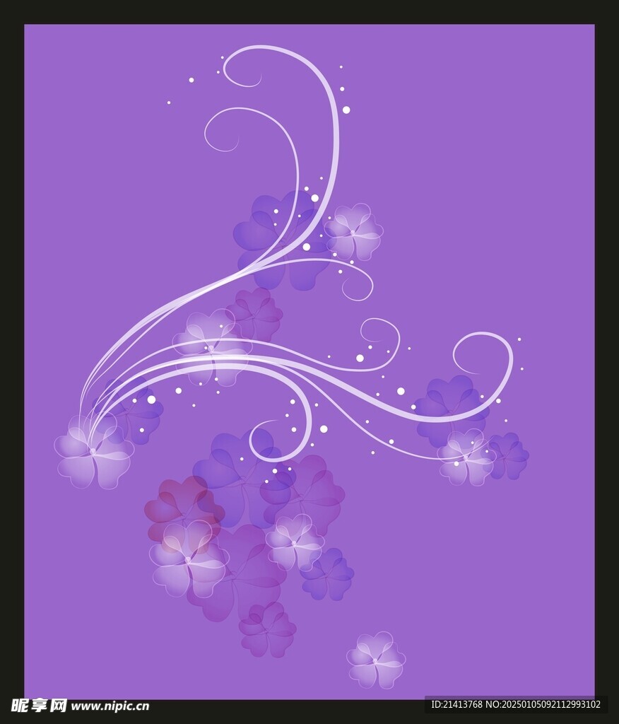 手绘花卉花朵
