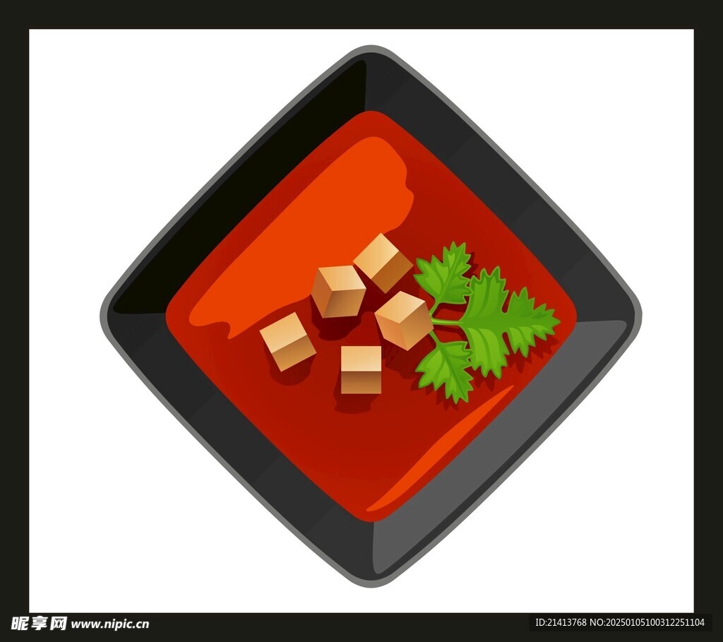 手绘美食佳肴