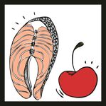 手绘美食佳肴