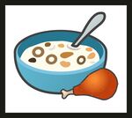 手绘美食佳肴