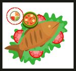 手绘美食佳肴