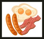 手绘美食佳肴