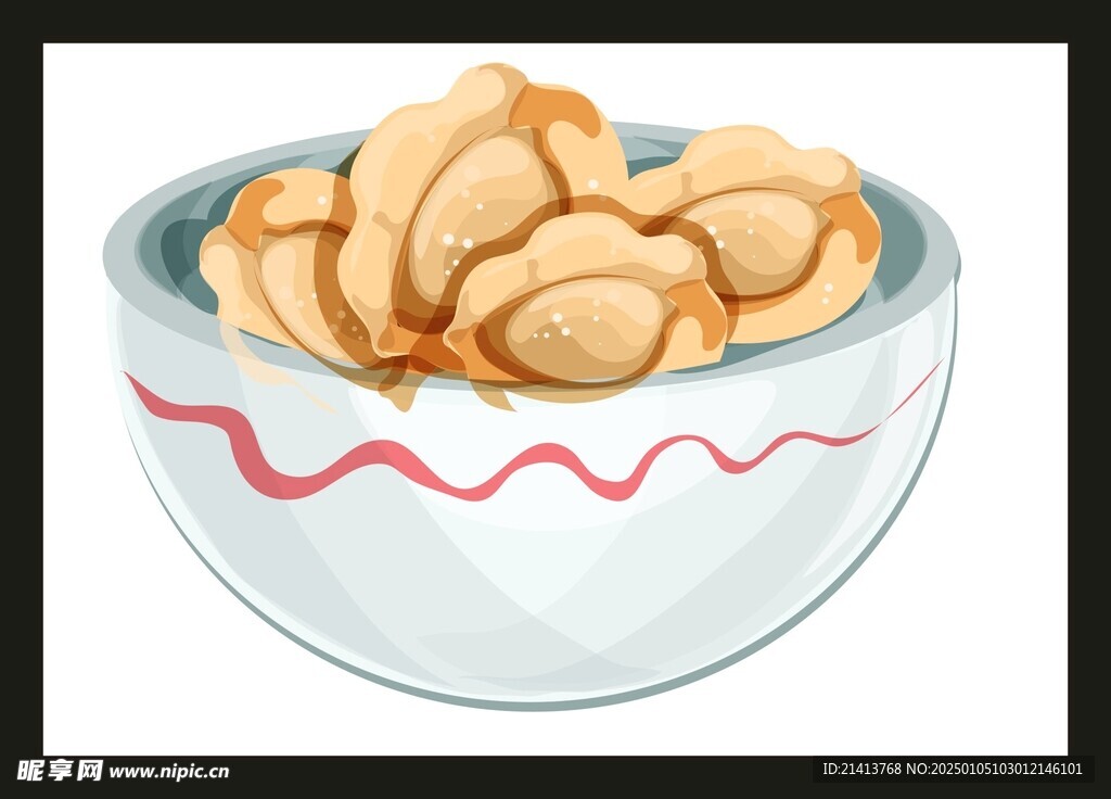 手绘美食佳肴