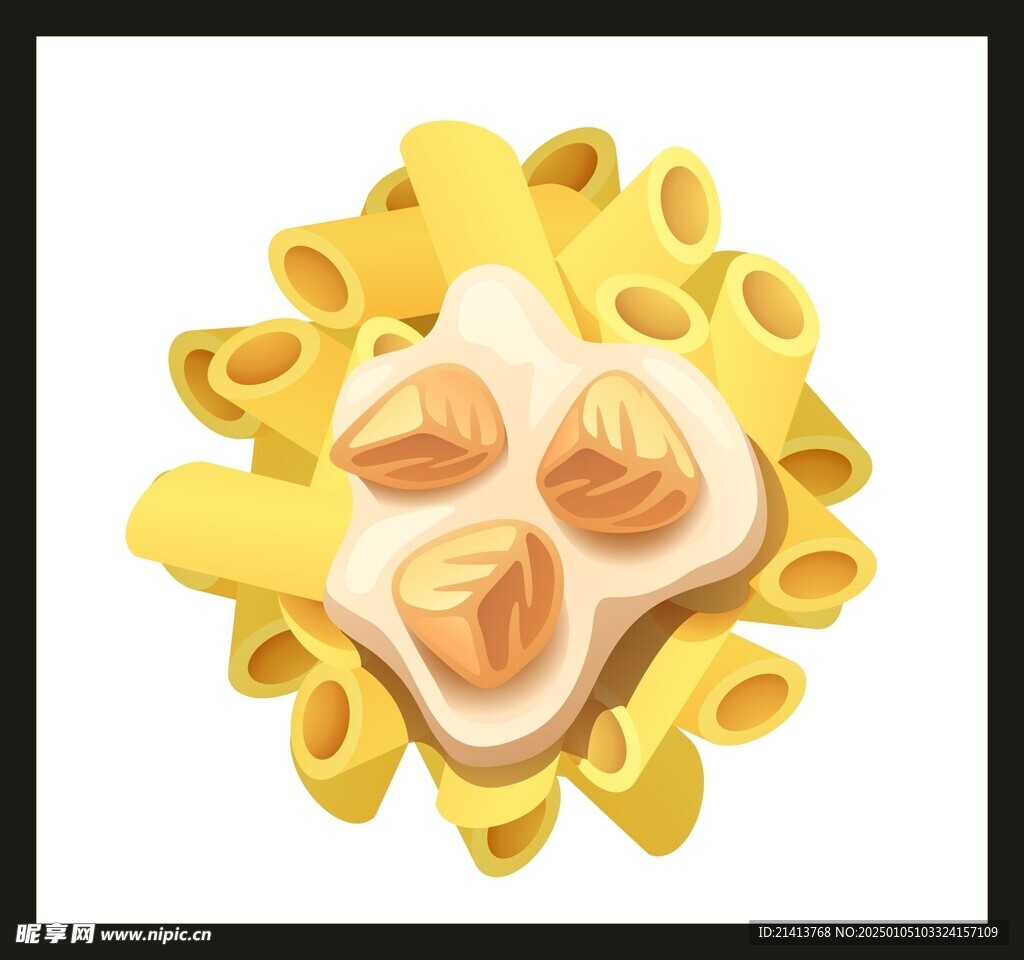 手绘美食佳肴